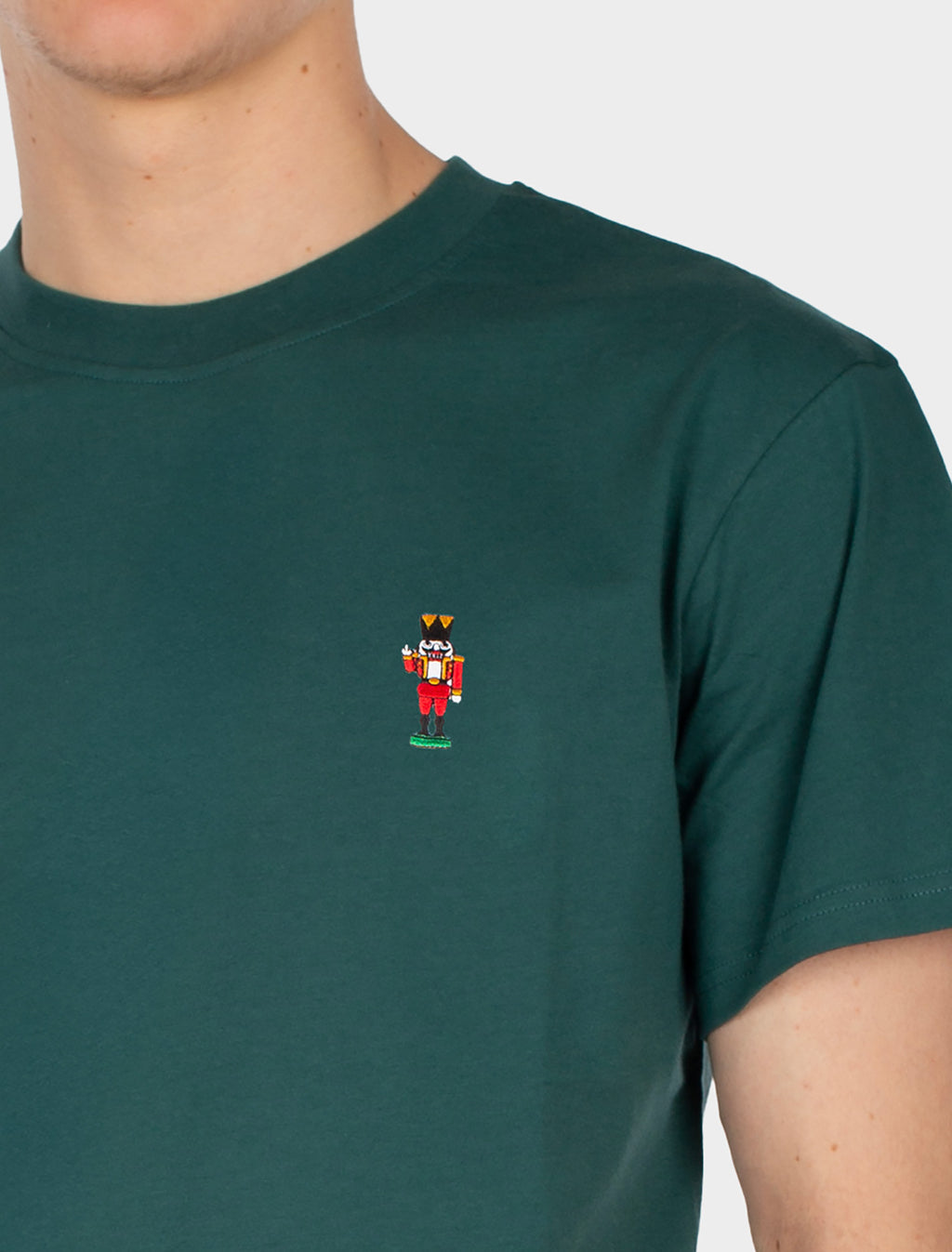 T-shirts korte mouw groen Iriedaily