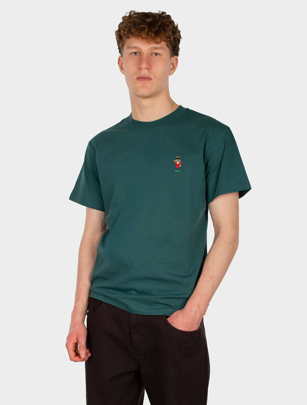 T-shirts korte mouw groen Iriedaily