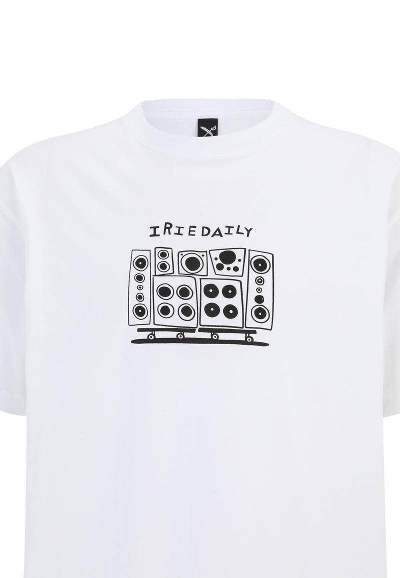 T-shirts korte mouw wit Iriedaily