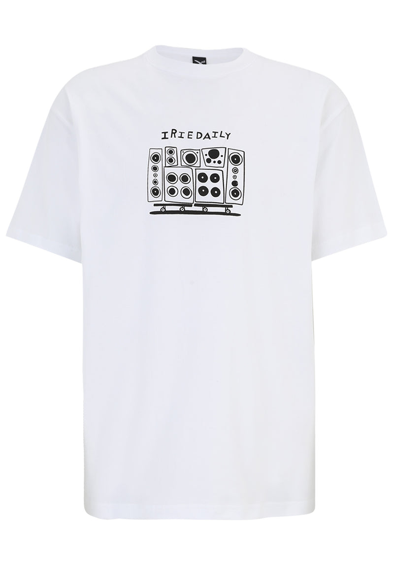 T-shirts korte mouw wit Iriedaily