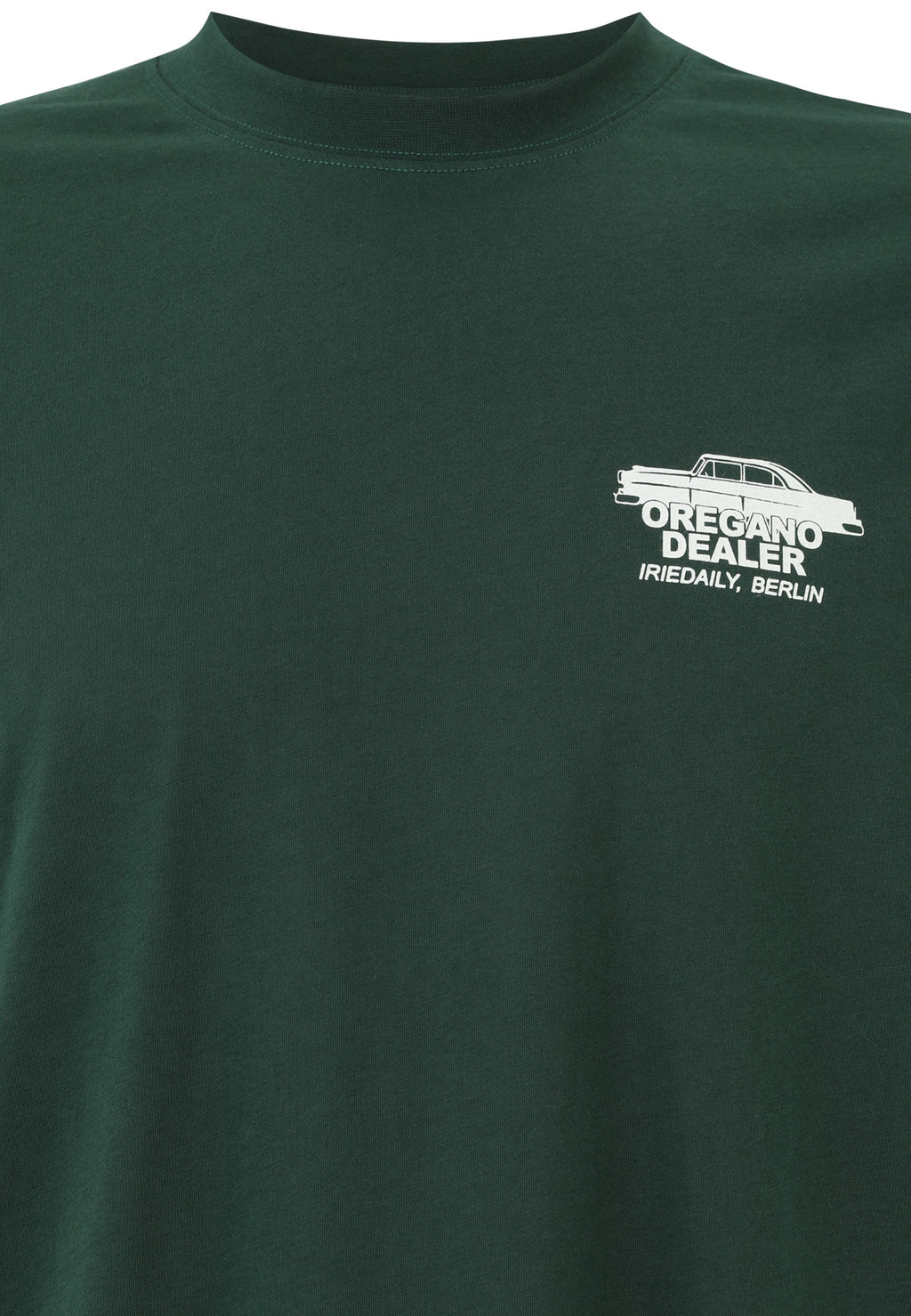 T-shirts korte mouw groen Iriedaily