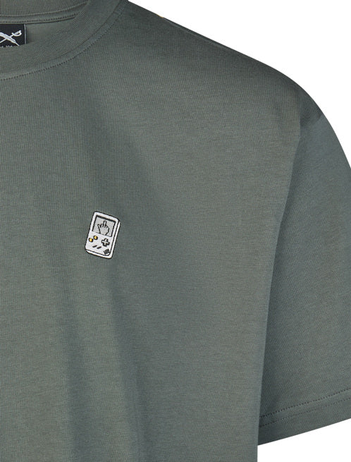 T-shirts korte mouw groen Iriedaily