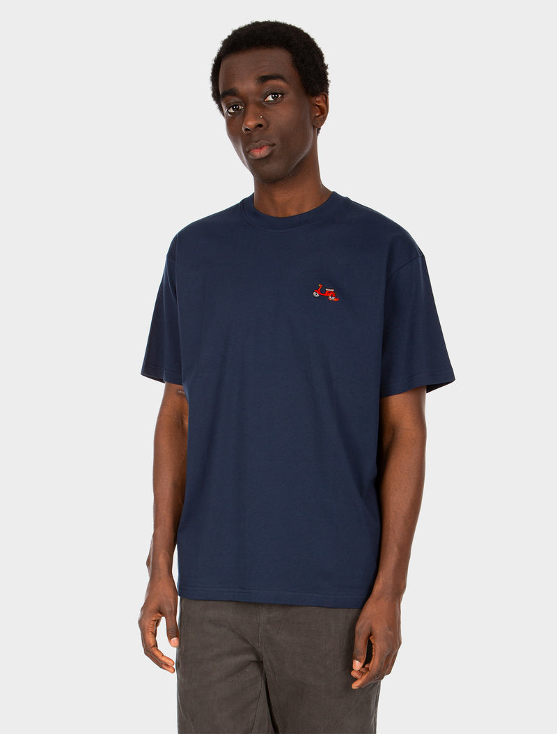 T-shirts korte mouw navy Iriedaily