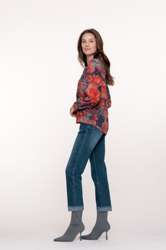 Jeans blauw Geisha