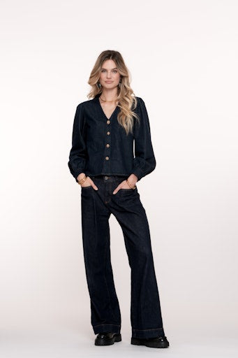 Jeans blauw Geisha