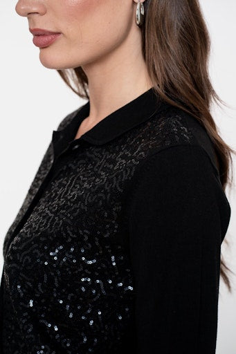 Cardigans zwart Geisha
