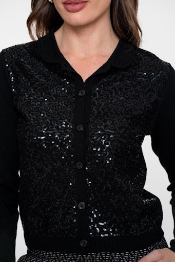 Cardigans zwart Geisha