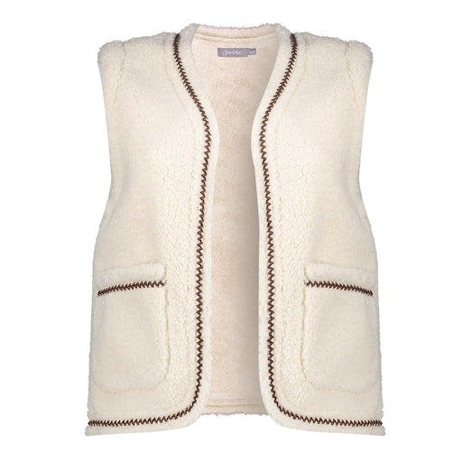 Bodywarmers wit Geisha