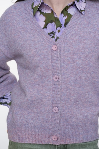 Cardigans paars Geisha