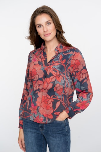 Blouses lange mouw multicolor Geisha