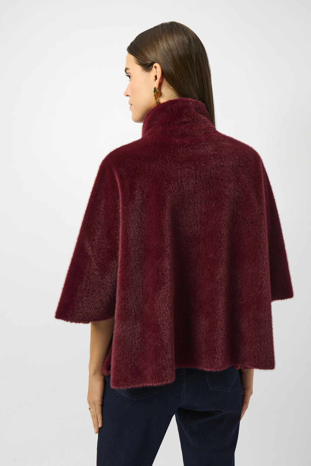 Poncho's rood Joseph Ribkoff