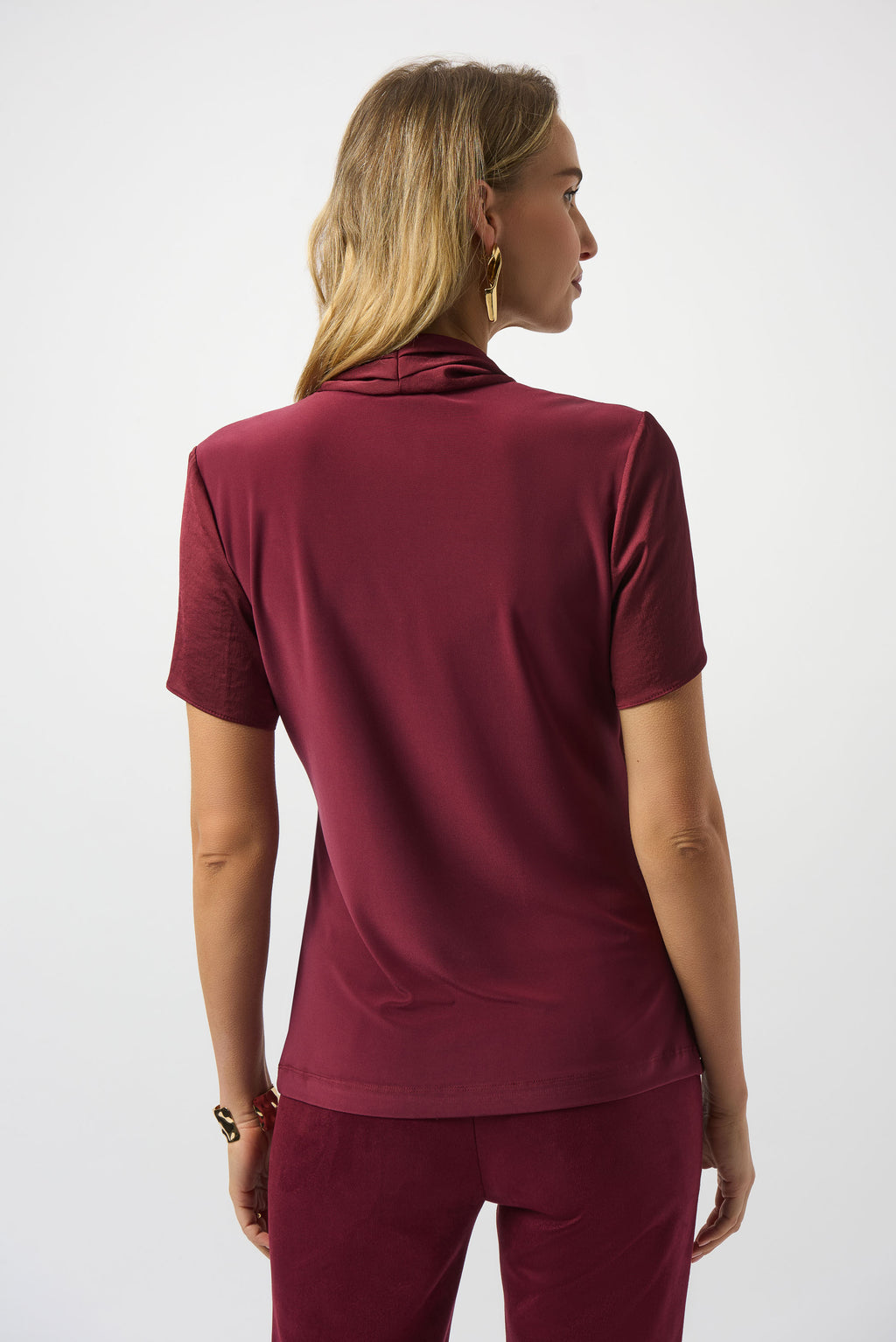 Blouses korte mouw rood Joseph Ribkoff