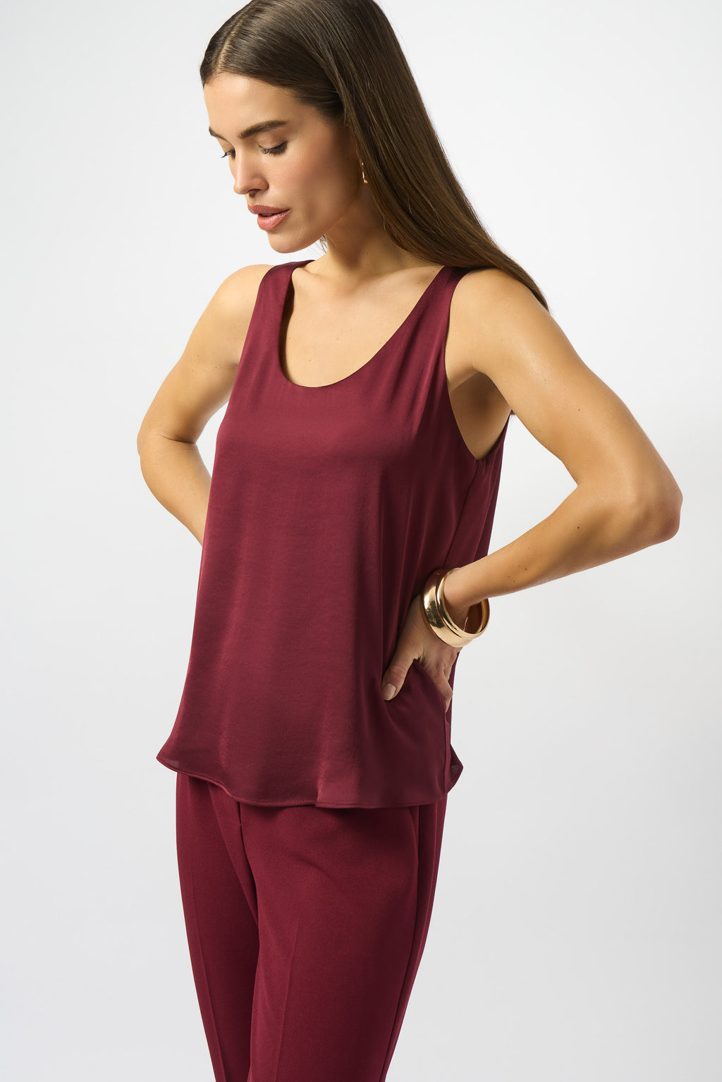 Tops rood Joseph Ribkoff