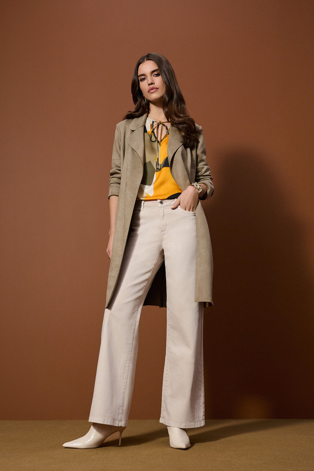 Broeken beige Joseph Ribkoff