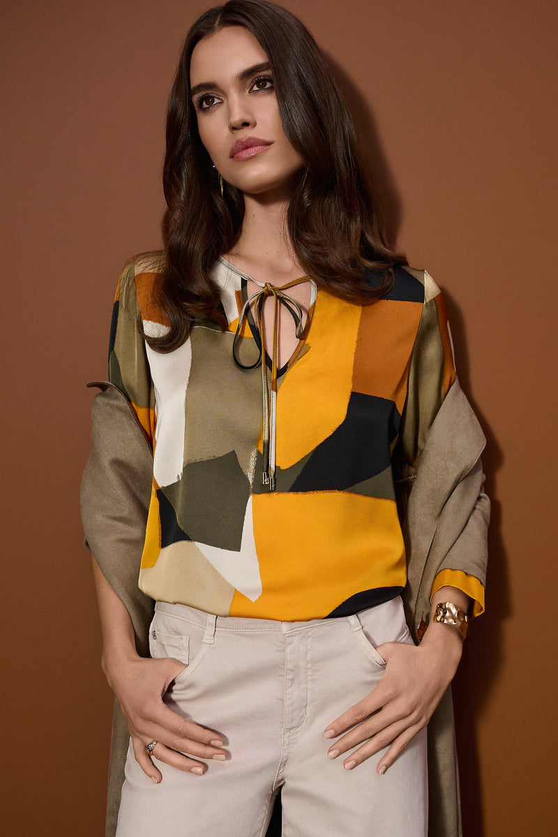 Blouses lange mouw multicolor Joseph Ribkoff