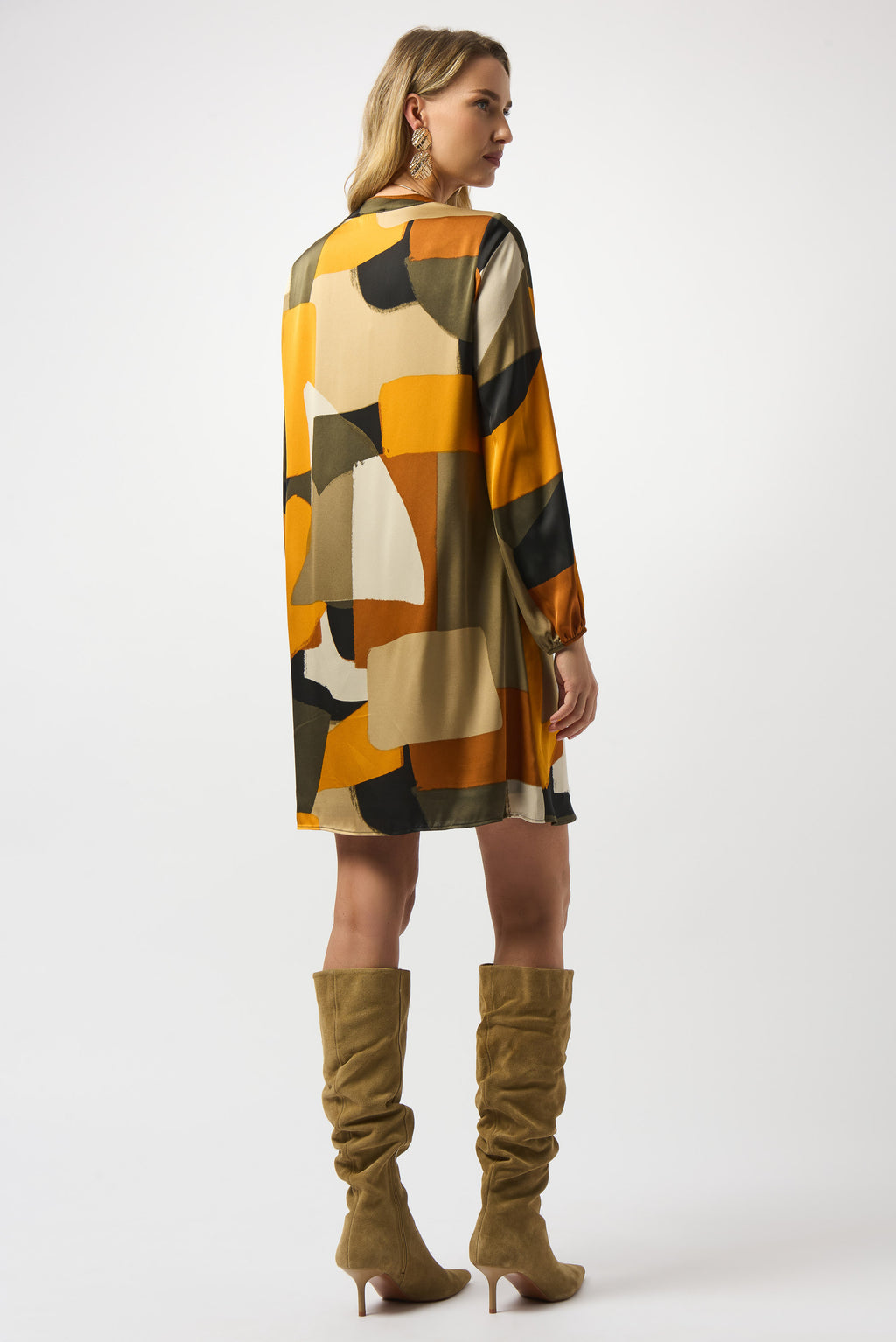 Jurken lange mouw multicolor Joseph Ribkoff