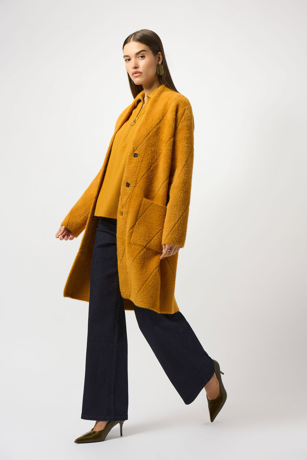 Mantels geel Joseph Ribkoff