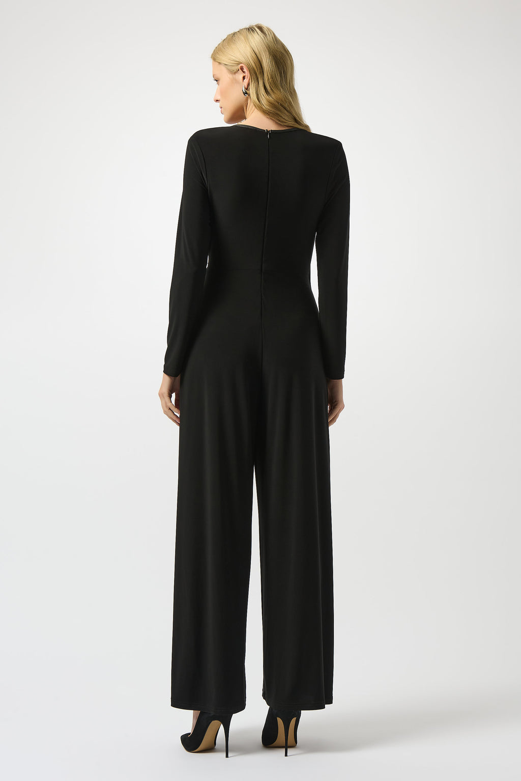 Jumpsuits lange mouw zwart Joseph Ribkoff