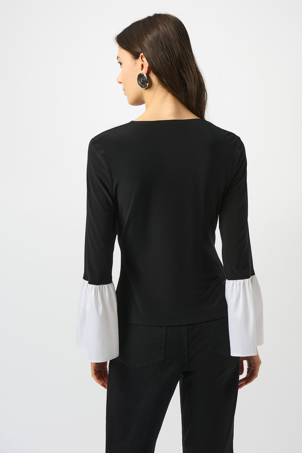 Blouses lange mouw zwart Joseph Ribkoff