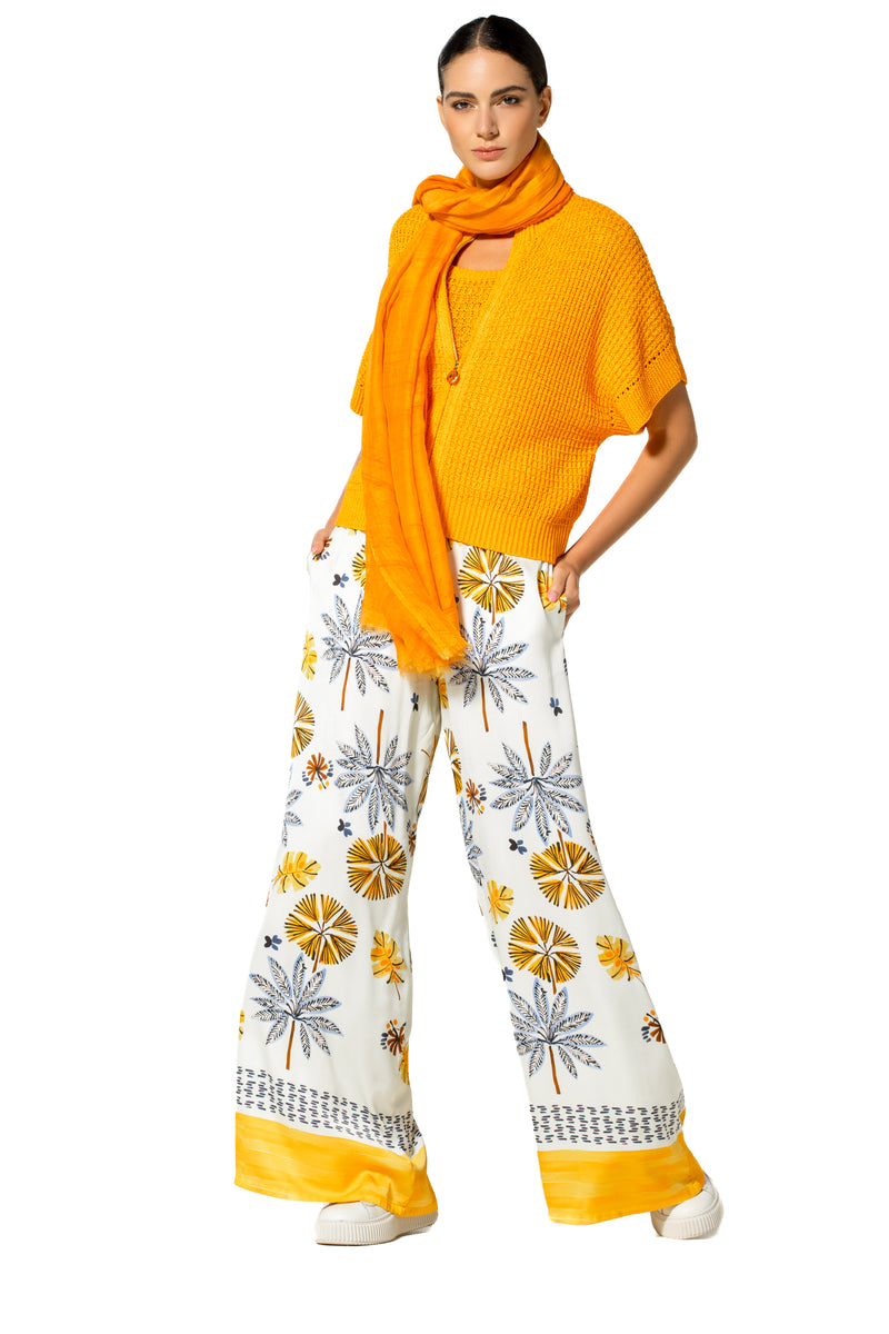 Sjaals oranje Caroline Biss