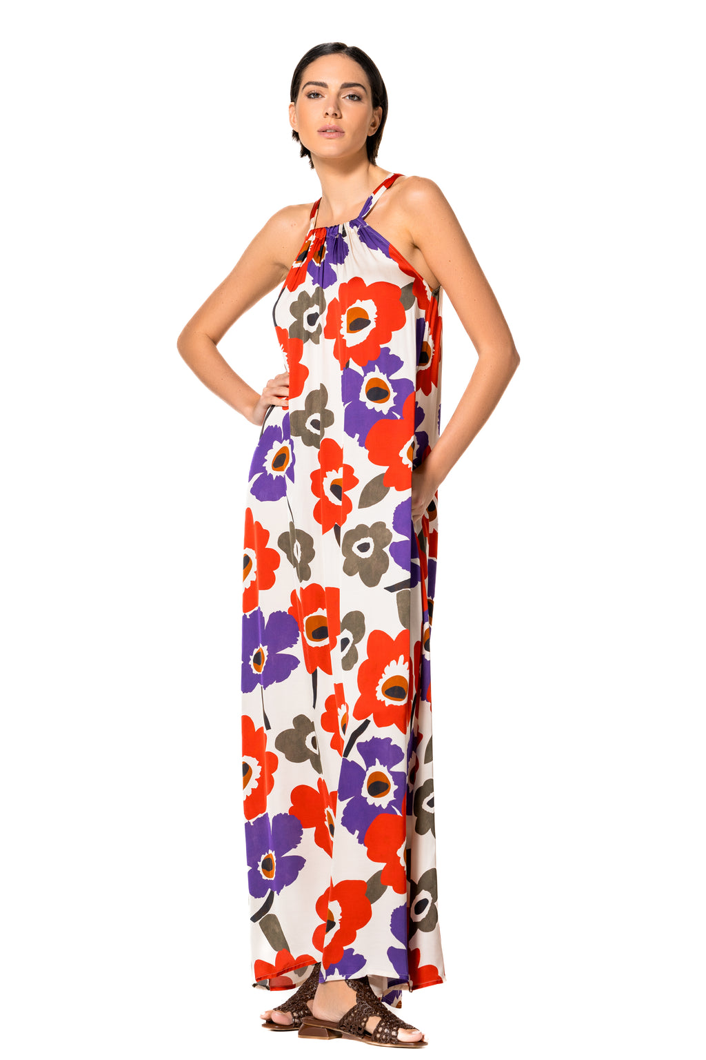 Jurken zonder mouw multicolor Caroline Biss