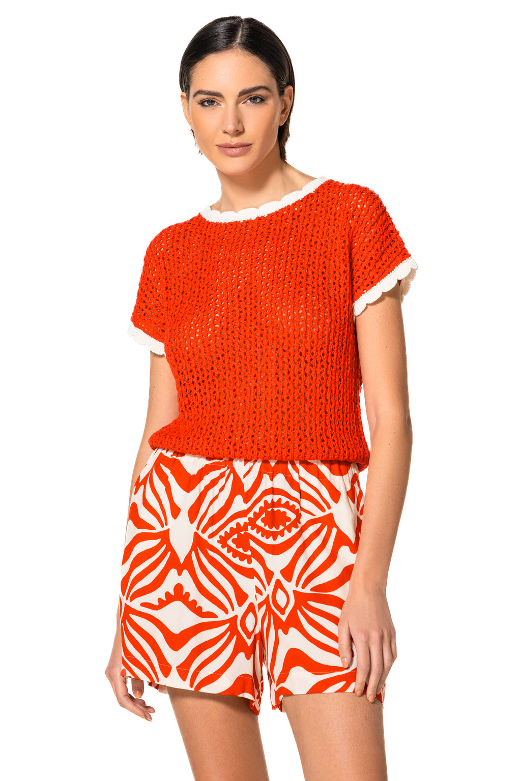 Pulls rood Caroline Biss
