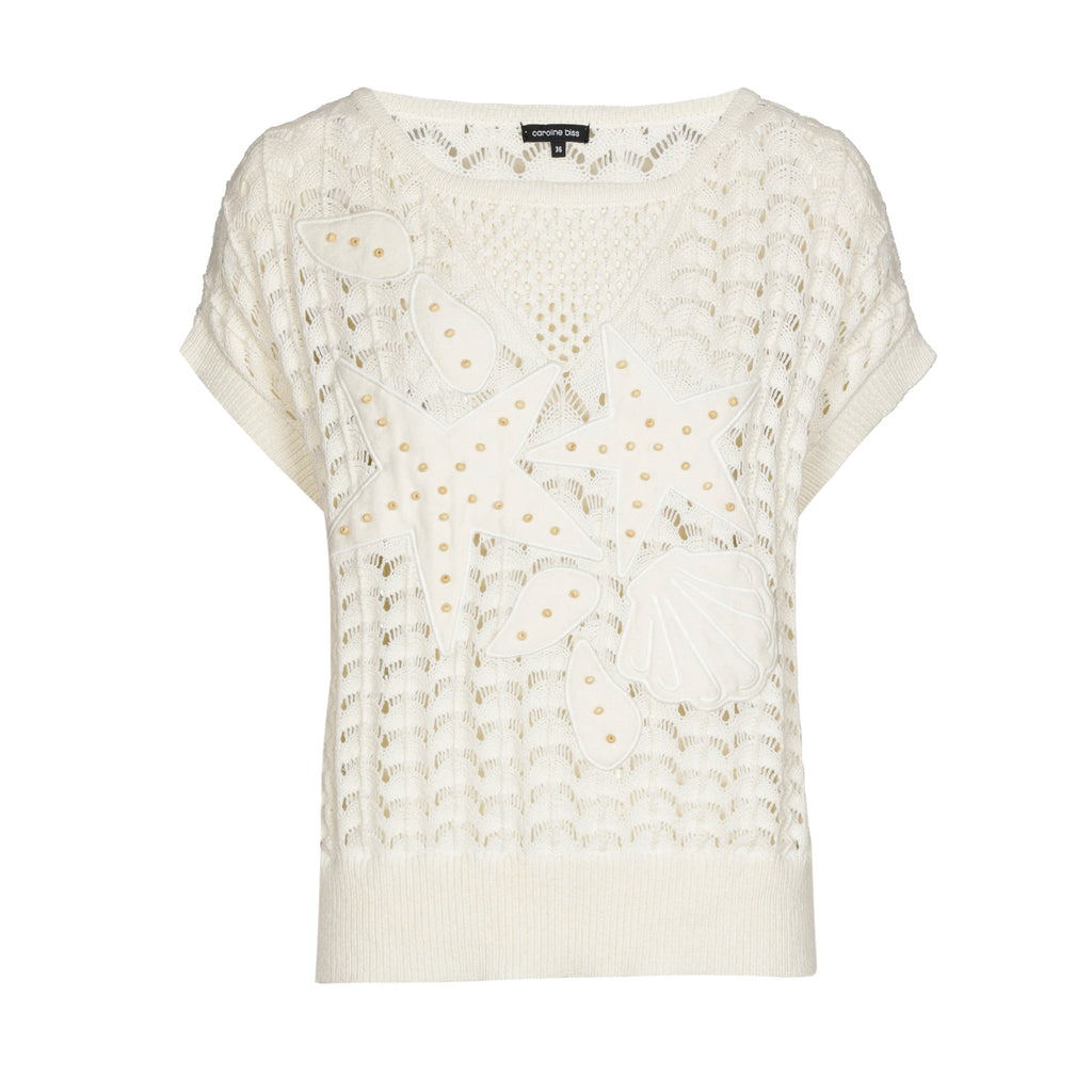 Pulls beige Caroline Biss
