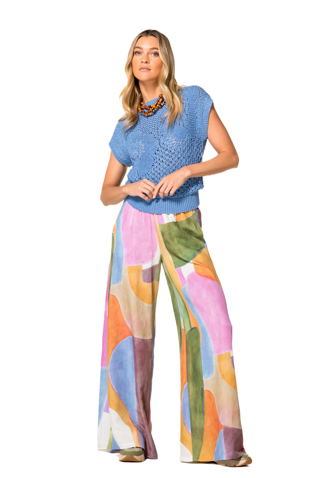 Tops blauw Caroline Biss