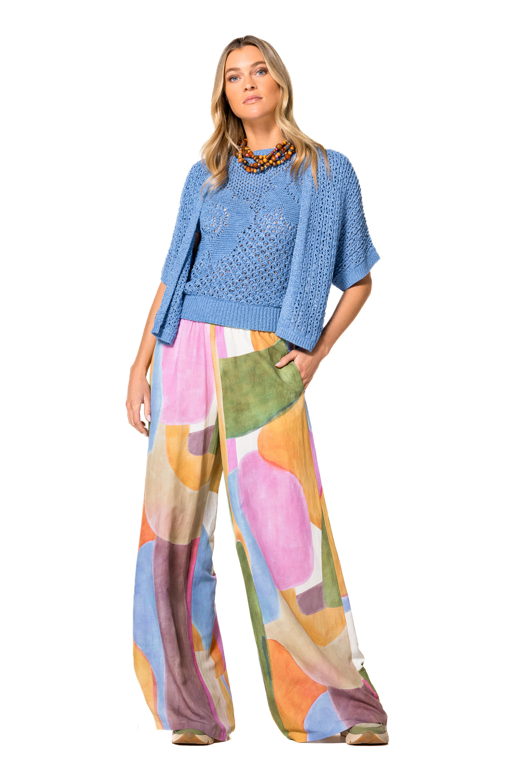 Tops blauw Caroline Biss