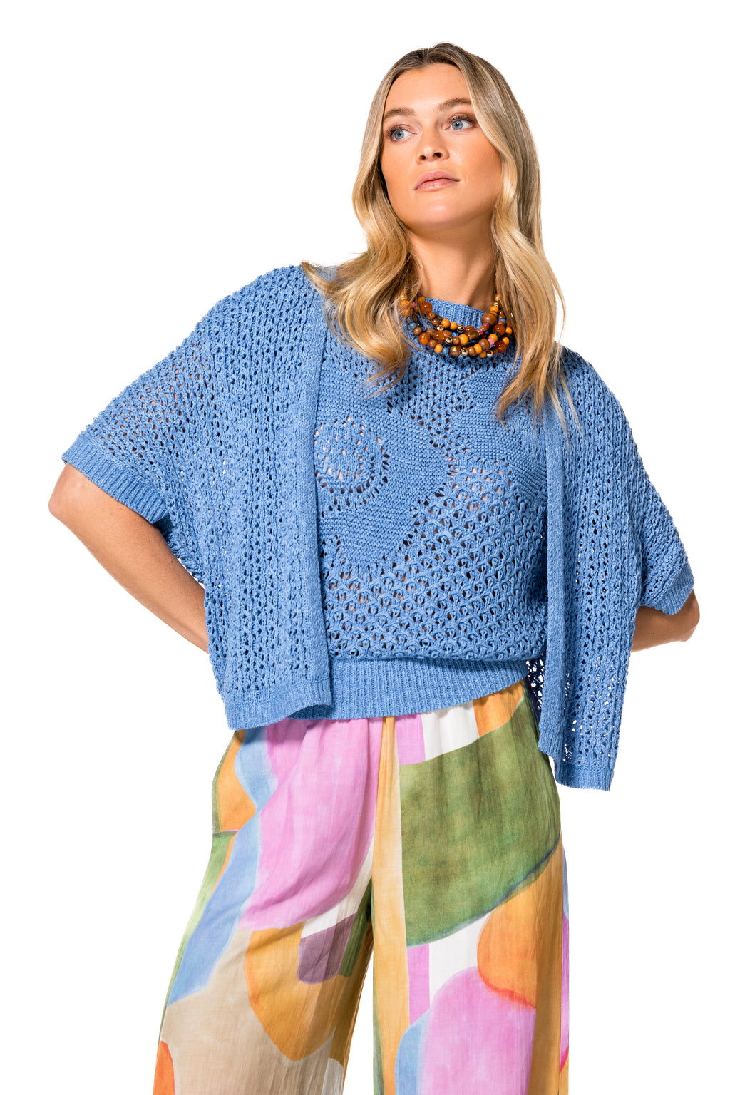 Tops blauw Caroline Biss