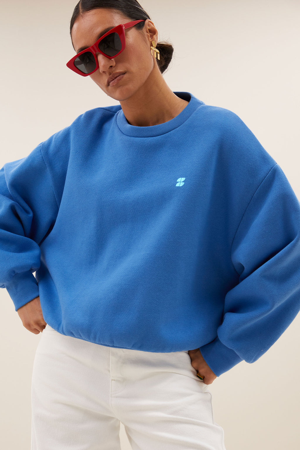 Sweaters blauw by-bar