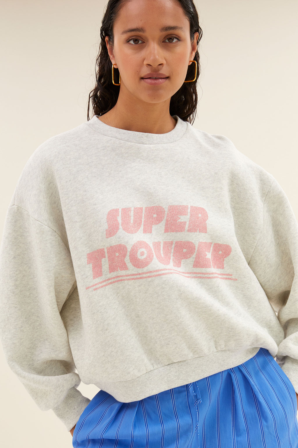Sweaters grijs by-bar