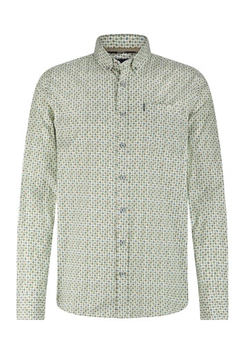 Hemden lange mouw bruin State of Art