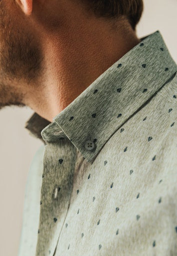 Hemden lange mouw groen State of Art