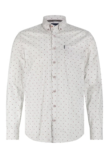 Hemden lange mouw grijs State of Art