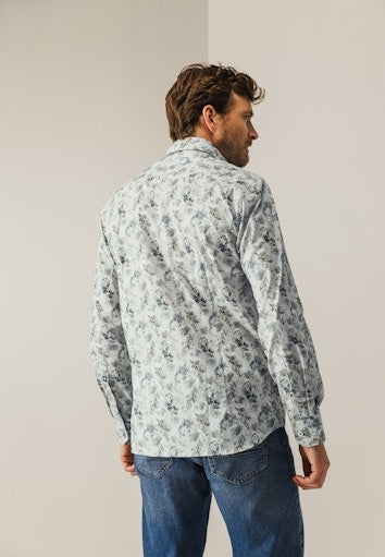 Hemden lange mouw groen State of Art