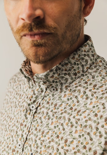 Hemden lange mouw grijs State of Art