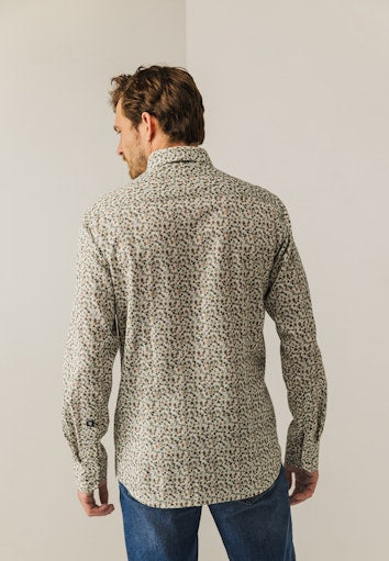 Hemden lange mouw grijs State of Art