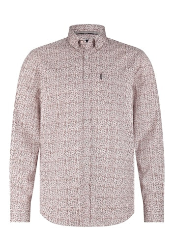 Hemden lange mouw rood State of Art