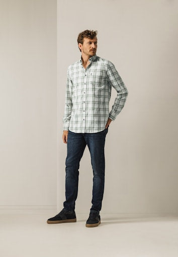 Hemden lange mouw grijs State of Art