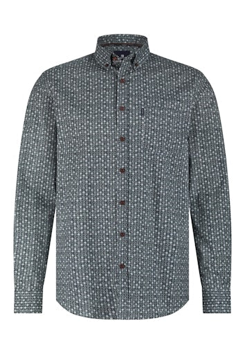 Hemden lange mouw rood State of Art