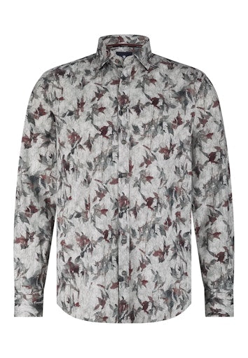 Hemden lange mouw rood State of Art