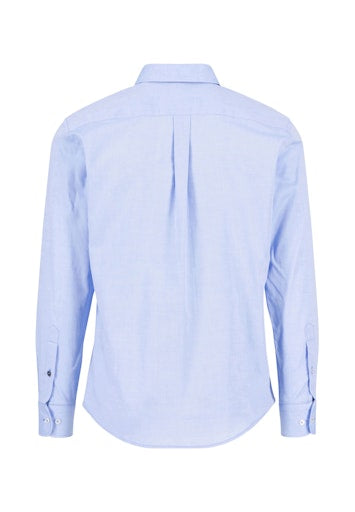 Hemden lange mouw blauw Fynch-Hatton