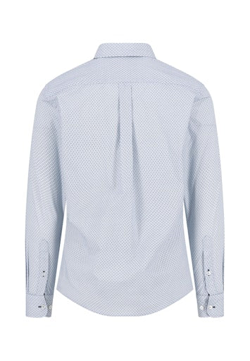 Hemden lange mouw blauw Fynch-Hatton