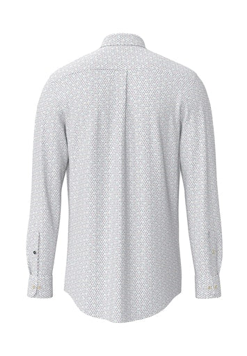 Hemden lange mouw blauw Fynch-Hatton
