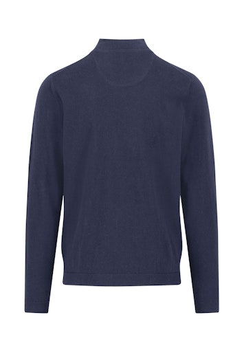 Hemden lange mouw blauw Fynch-Hatton