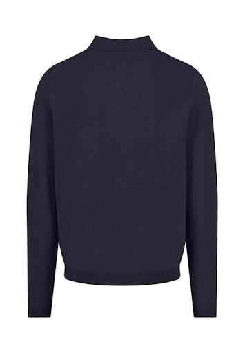 Polo's lange mouw blauw Fynch-Hatton
