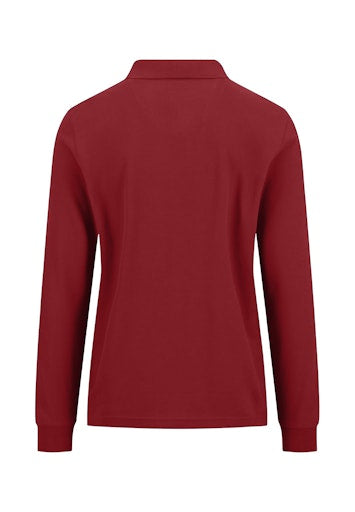 Polo's lange mouw rood Fynch-Hatton