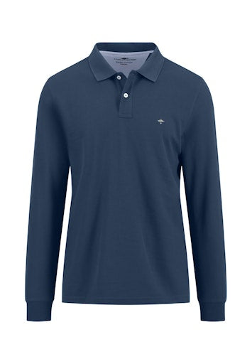 Polo's lange mouw blauw Fynch-Hatton