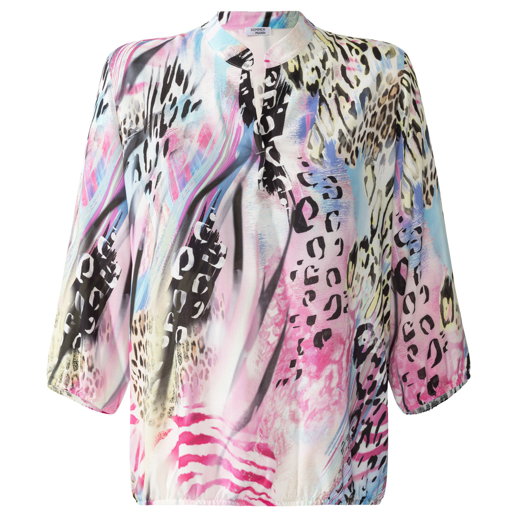 Blouses lange mouw multicolor Sommermann